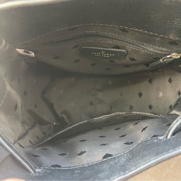 Black Kate Spade Leila Medium Backpack Purse - Picture 4 of 6